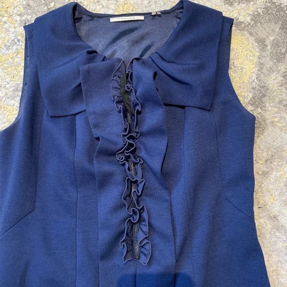 Tahari - Cobolt Blue dress - Picture 3 of 5